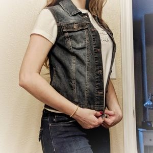 Cute denim vest
